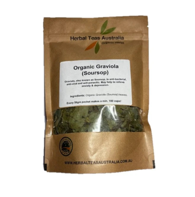 Herbal Teas Aust Graviola (Soursop) LL 50g