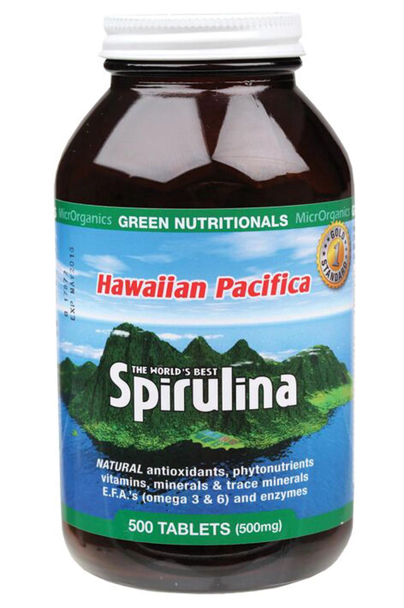 GREEN NUTRITIONALS Hawaiian Pacifica Spirulina