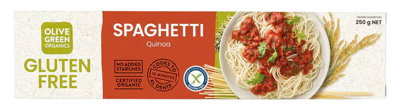 Olive Green Organics - Gluten Free Spaghetti Quinoa 250g