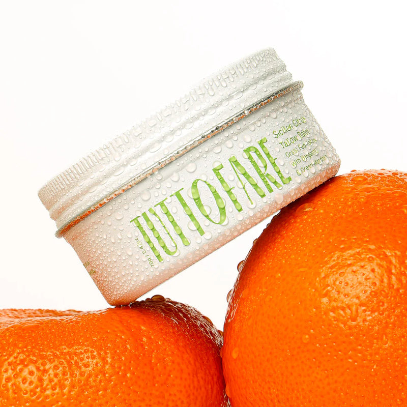 Tuttofare Sicilian Citrus Tallow Balm 70 g | Natural Multi-Purpose Skin Balm with Grass-Fed Tallow
