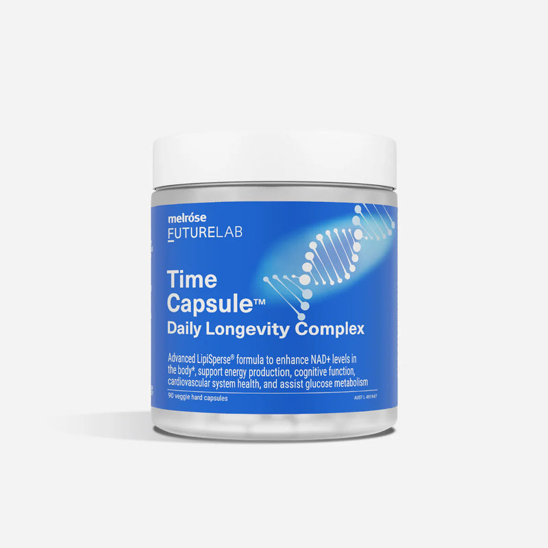 Melrose Future Lab, Time Capsule Daily Longevity Complex,  90 Veggie Hard Capsules