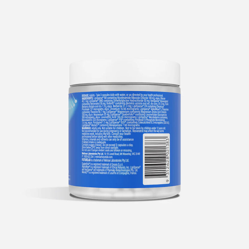 Melrose Future Lab, Time Capsule Daily Longevity Complex,  90 Veggie Hard Capsules