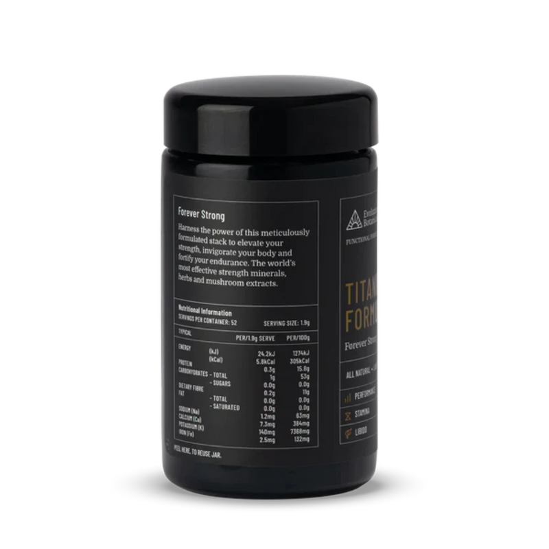 Evolution Botanicals Titanium Formula Forever Strong Powder 100g
