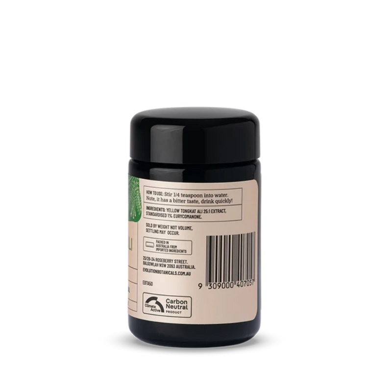 Evolution Botanicals Tongkat Ali Longjack Plant Powder 50g
