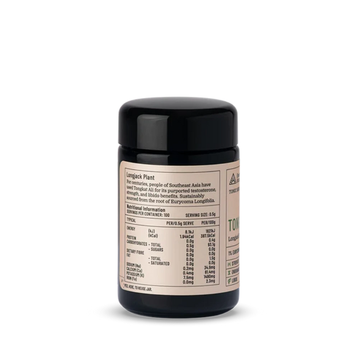 Evolution Botanicals Tongkat Ali Longjack Plant Powder 50g