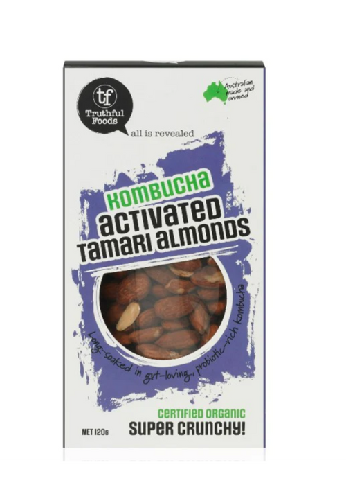 TRUTHFUL FOODS Org Act Kombucha Tamari Alm 120g