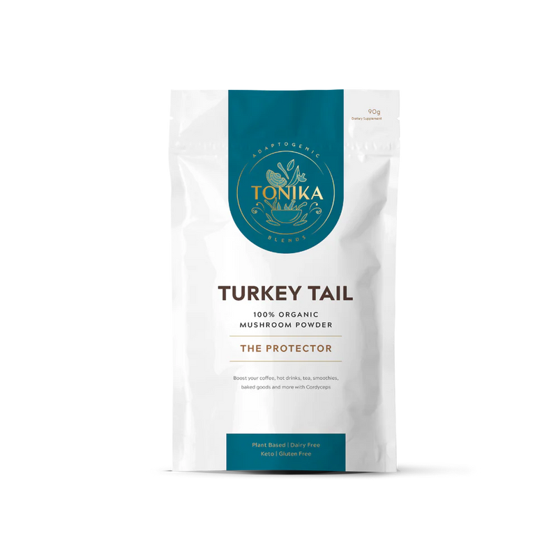 TONIKA Organic Turkey Tail Mushroom Powder - 90g