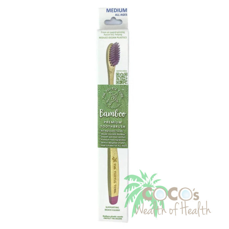 TTT Bamboo Toothbrush Medium 1pk