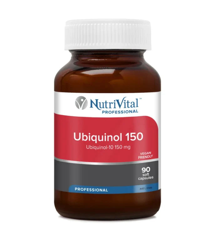 Nutrivital Ubiquinol 150mg 90 Soft Capsules