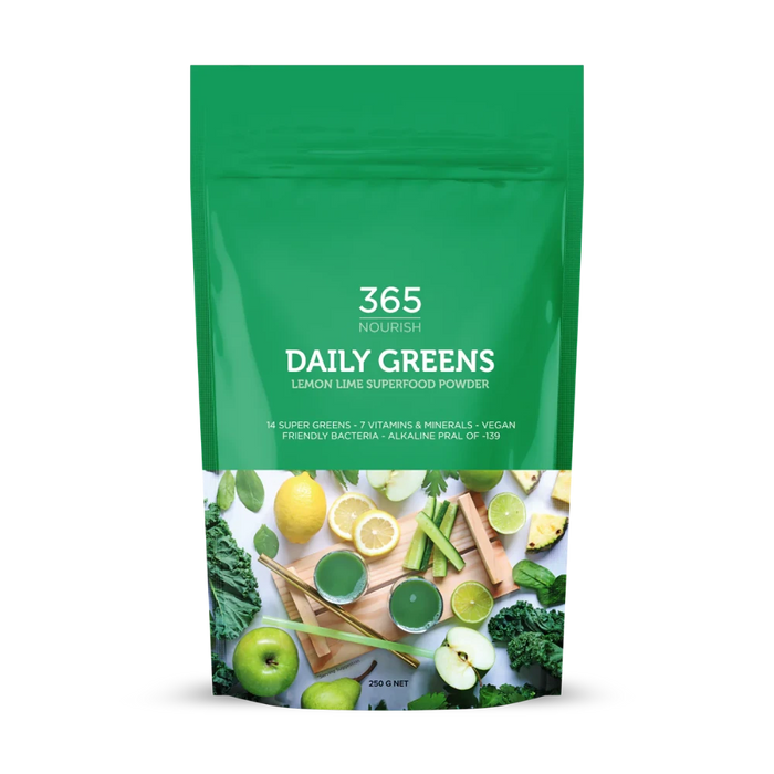 365 Nourish Daily Greens Lemon Lime 250g