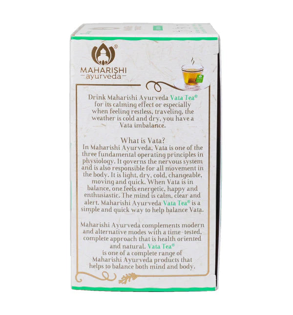 Maharishi Ayurveda Vata Tea 34g 20 Tea Bags
