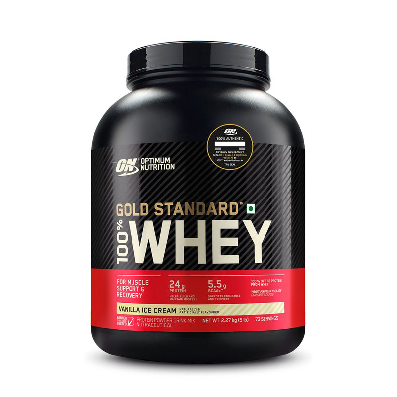 Optimum Nutrition Whey Protein 2.27kg/5lb Frnch Vanilla Creme