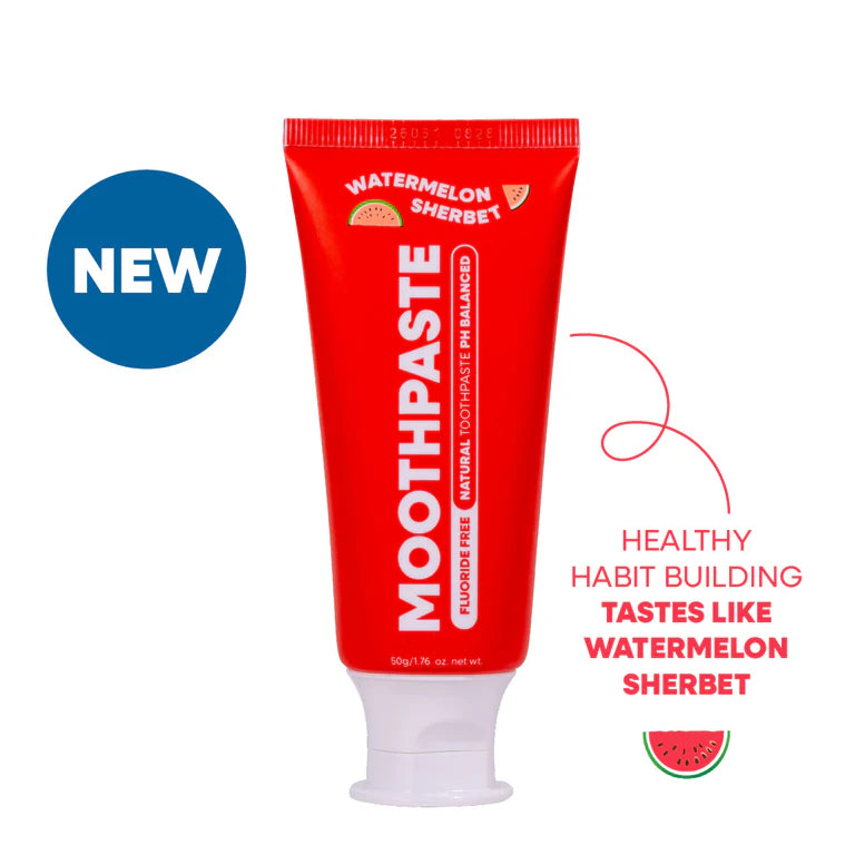 MooGoo Kids Moothpaste Watermelon Sherbet 50g – Gentle Natural Toothpaste for Children