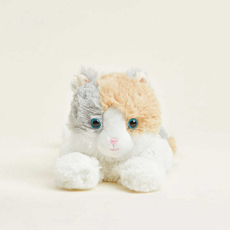 Warmies Ginger Cat Heatable & Freezable Plush Toy – Microwaveable Soft Toy for Warmth, Cooling & Comfort