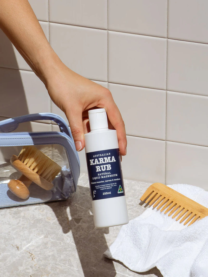 Karma Rub Liquid Magnesium 250ml – Topical Magnesium Solution for Muscle Recovery & Relaxation