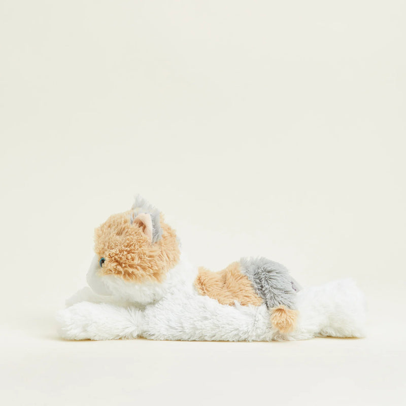 Warmies Ginger Cat Heatable & Freezable Plush Toy – Microwaveable Soft Toy for Warmth, Cooling & Comfort