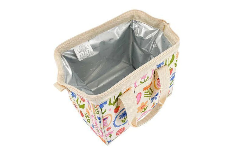 Sachi Insulated Lunch Bag Whimsy Garden – Reusable Thermal Lunch Bag for Work & School