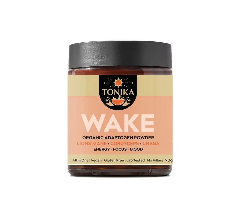 TONIKA Organic Adaptogen Powder- WAKE - 90g