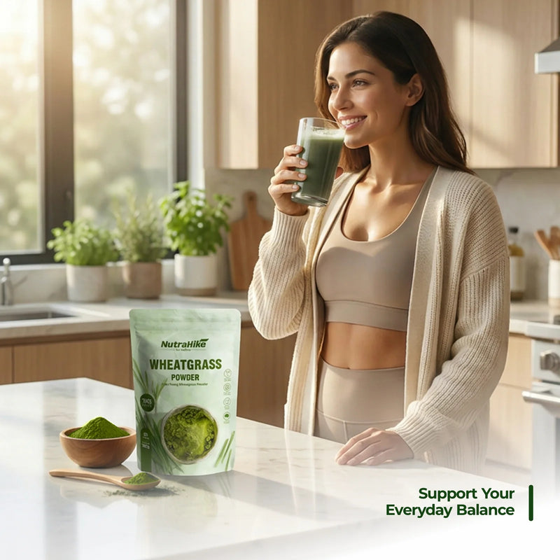 NutraHike Organic Wheatgrass Powder 100g