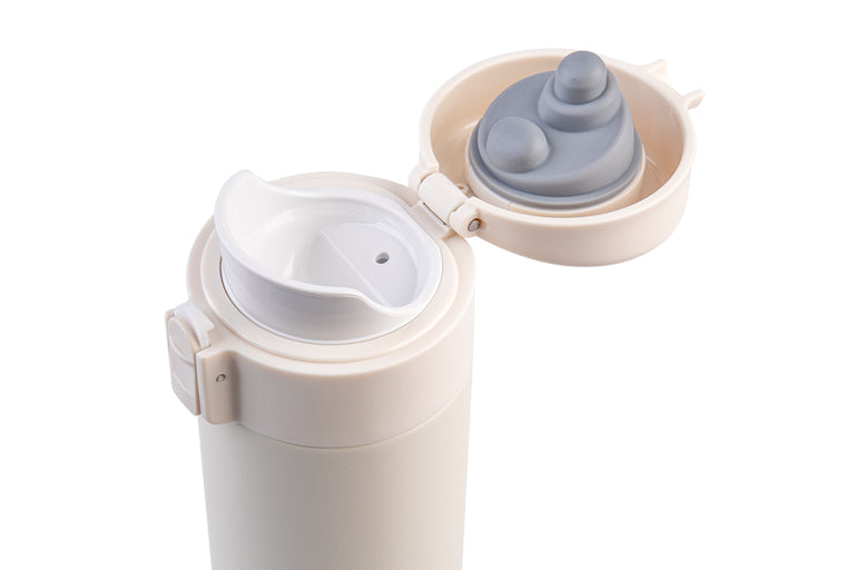 Oasis Stainless Steel Insulated Flip-Top Flask 480ml Alabaster- Double Wall Vacuum Thermos