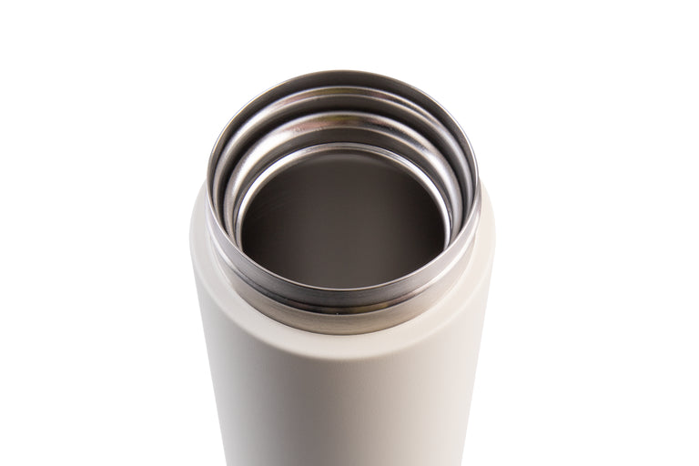 Oasis Stainless Steel Insulated Flip-Top Flask 480ml Alabaster- Double Wall Vacuum Thermos