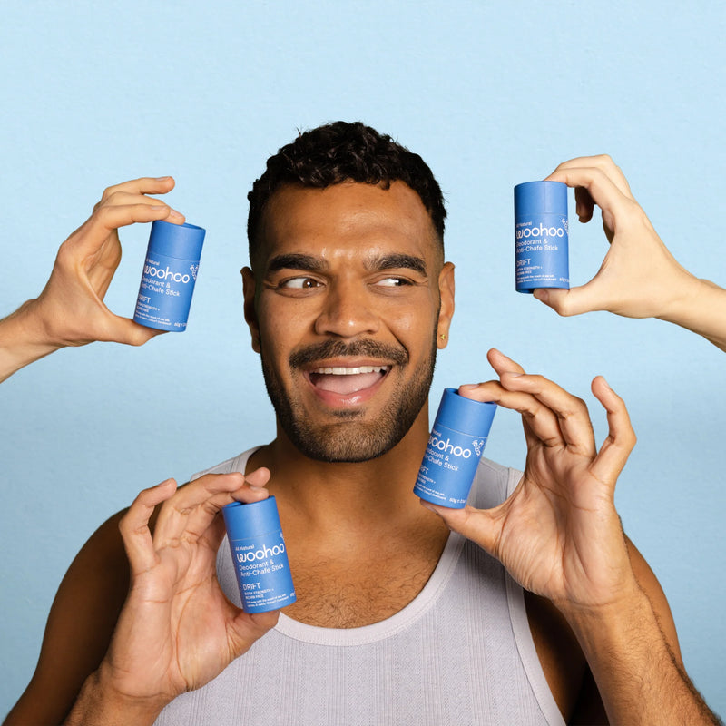 WOOHOO Body Deodorant Drift Extra Strength 60g