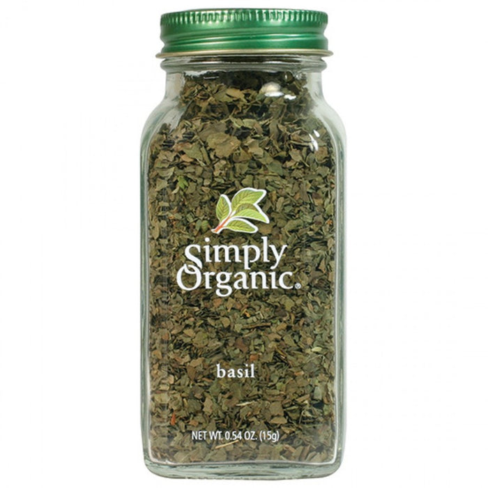 SIMPLY ORGANIC Basil 15G - Go Vita Burwood