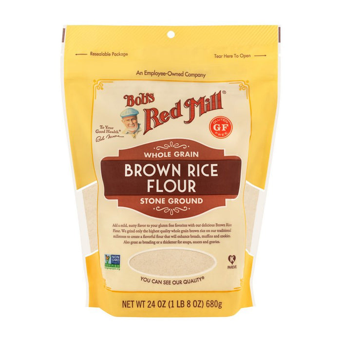 BOB'S RED MILL Brown Rice Flour 680g - Go Vita Burwood