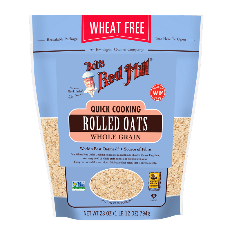 BOBS RED MILL Organic Quick Cooking Rolled Oats - Go Vita Burwood