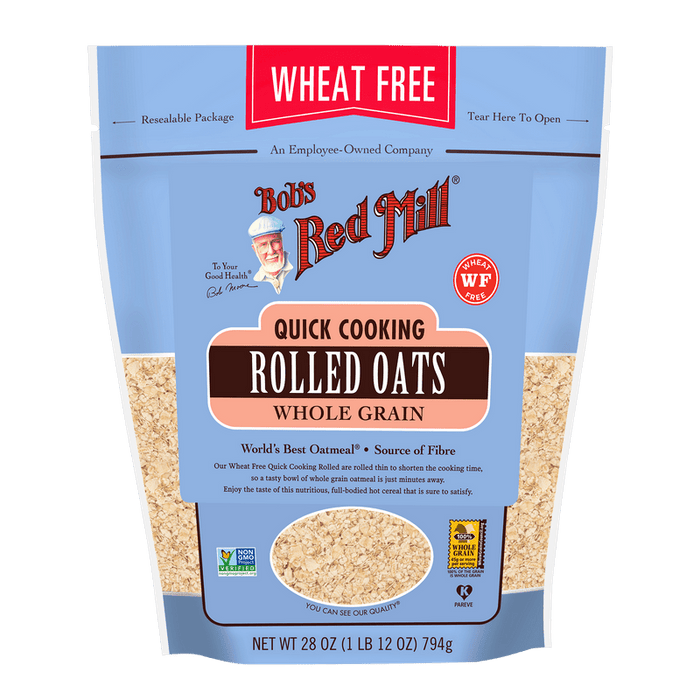 BOBS RED MILL Organic Quick Cooking Rolled Oats - Go Vita Burwood
