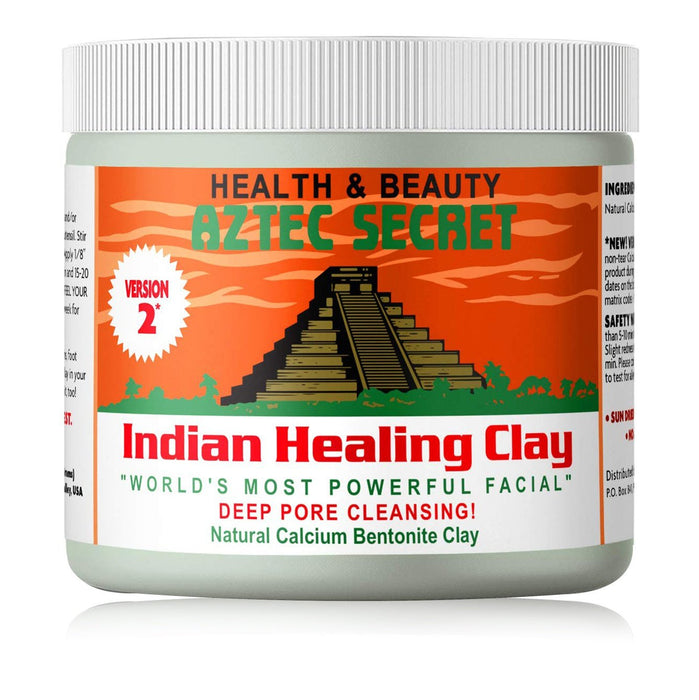 AZTEC SECRET Nat Cal Bentonite Clay facial908G - Go Vita Burwood