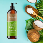 BIOLOGIKA Coconut Body Wash 500mL - Go Vita Burwood