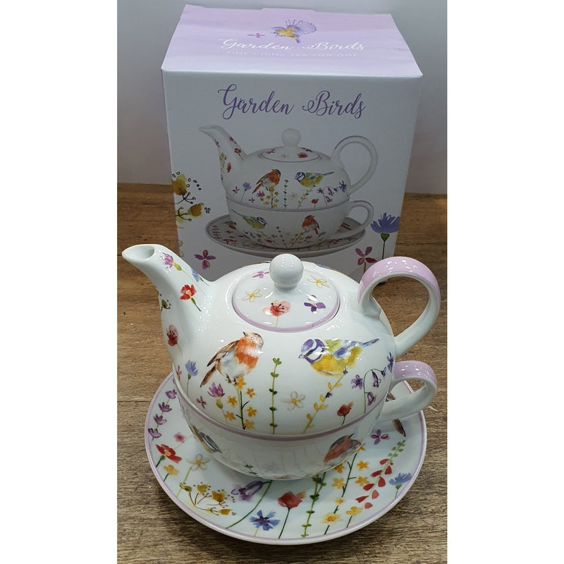 Garden Birds Tea For One