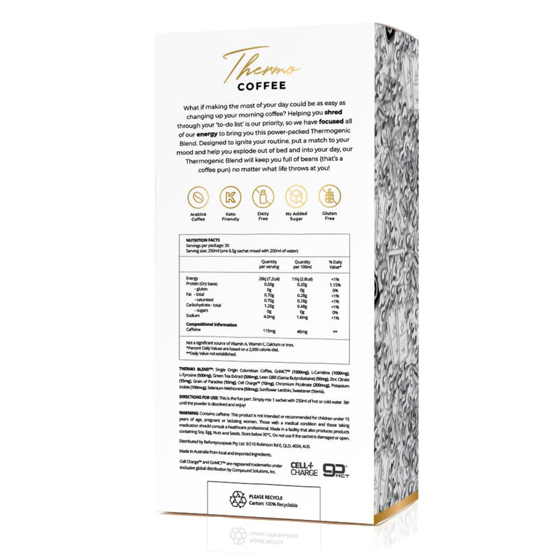 BEFOREYOUSPEAK Caramel 30S - Go Vita Burwood