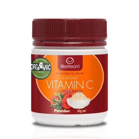 LIFESTREAM Natural Vitamin C 60G - Go Vita Burwood