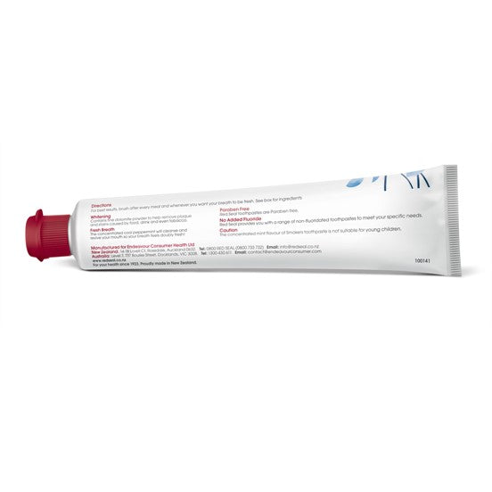 RED SEAL Seal Smokers Toothpaste 100G - Go Vita Burwood