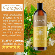 BIOLOGIKA Bush Lemon Myrtle Conditioner 500mL | Oily Hair - Go Vita Burwood