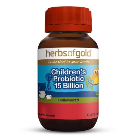 HERBS OF GOLD Children'S Probiotic 15Bill 50G - Go Vita Burwood