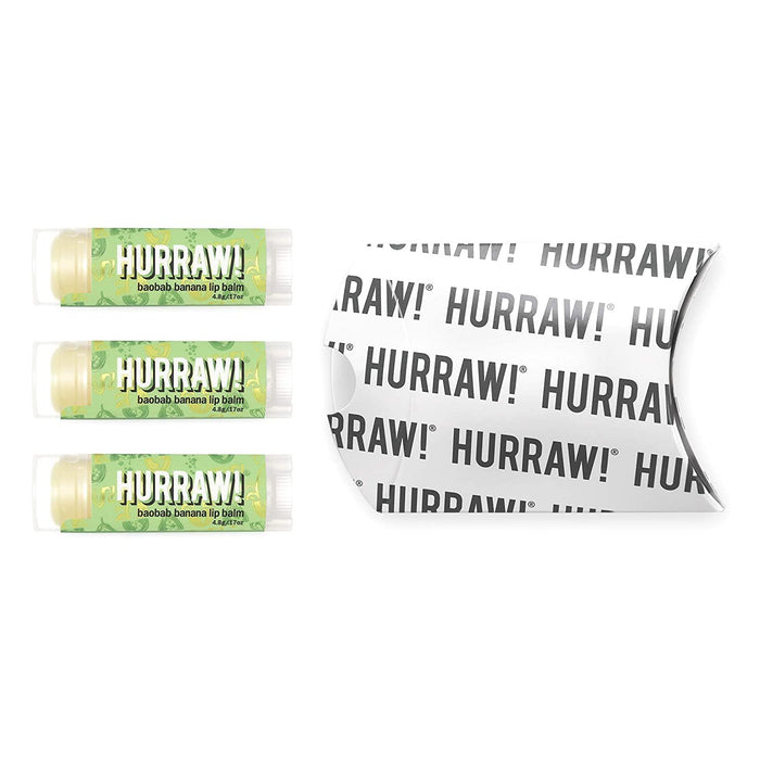 HURRAW Lip Balm Baobab Banana - Go Vita Burwood