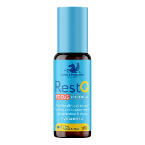 RESTQ Focus 25Ml Oral Spray - Go Vita Burwood