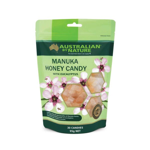 AUSTRALIAN BY NATURE Manuka & Eucalyptus Candy (MGO 400) - Go Vita Burwood