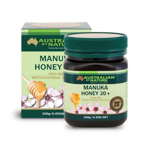 AUSTRALIAN BY NATURE Manuka Honey 20+ (MGO 800) - Go Vita Burwood