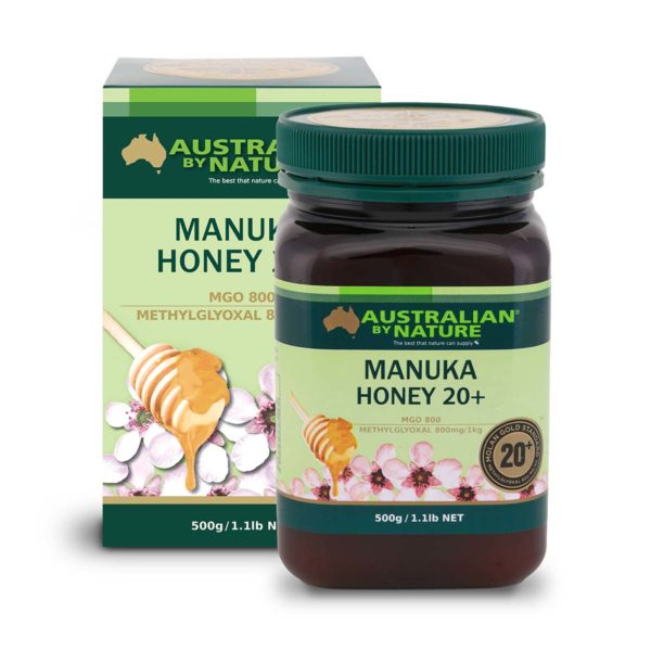 AUSTRALIAN BY NATURE Manuka Honey 20+ (MGO 800) - Go Vita Burwood