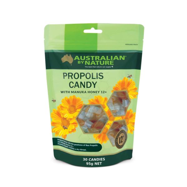 AUSTRALIAN BY NATURE Propolis Candy with Manuka Honey (MGO 400) - Go Vita Burwood