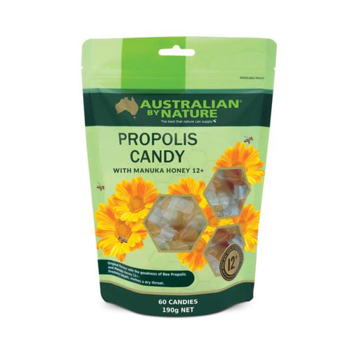 AUSTRALIAN BY NATURE Propolis Candy with Manuka Honey (MGO 400) - Go Vita Burwood