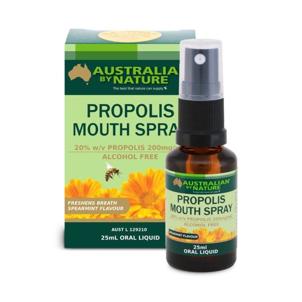 AUSTRALIAN BY NATURE Propolis Mouth Spray 25ml - Go Vita Burwood
