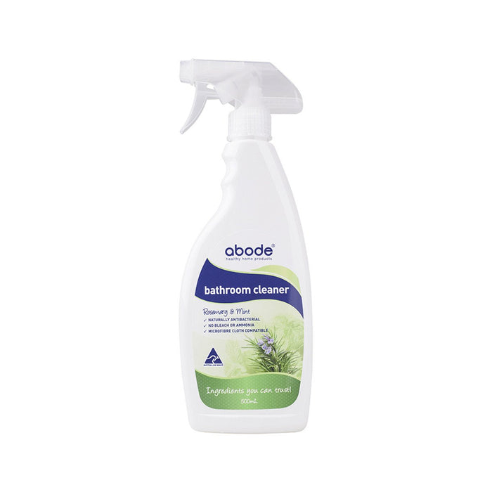 ABODE Bathroom Cleaner Rosemary & Mint 500ml Spray - Go Vita Burwood