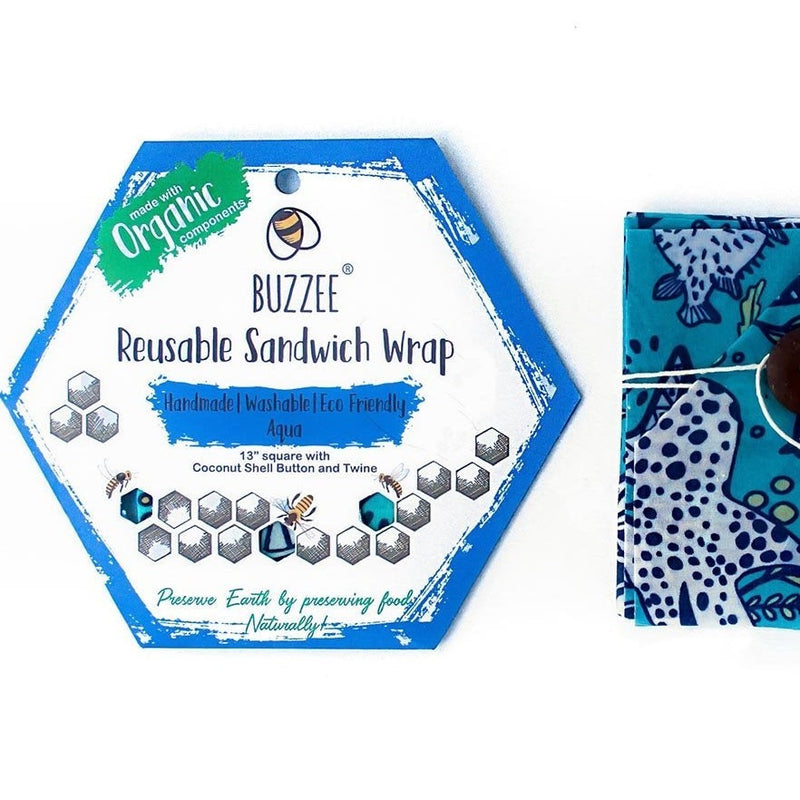 BUZZEE Reusable Sandwich Wrap - Go Vita Burwood