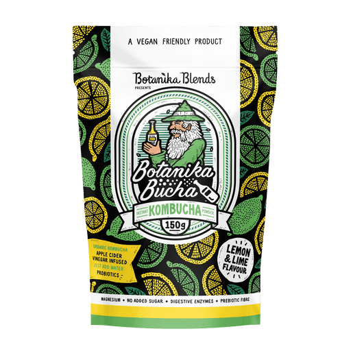 BB Kombucha Powder Lemon Lime - Go Vita Burwood
