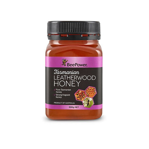 BEE POWER Leatherwood Honey 500g - Go Vita Burwood